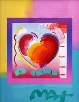 Peter Max HEART ON BLENDS Mixed Media - Sold for $1,216 on 05-16-2026 (Lot 274).jpg